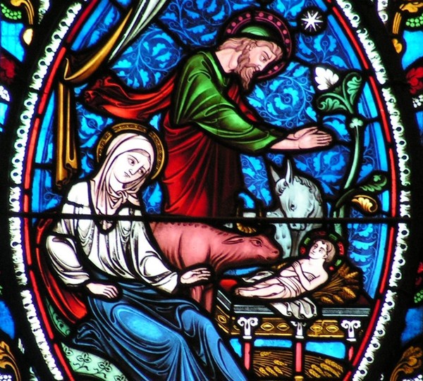 Nativity Stained Glass Lady Chapel (2)